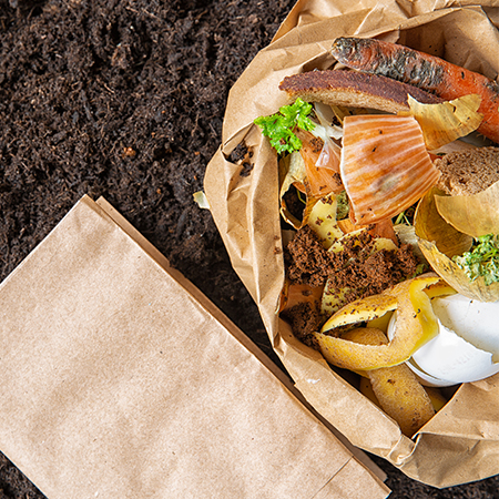 What's the difference between biodegradable and compostable packaging materials?