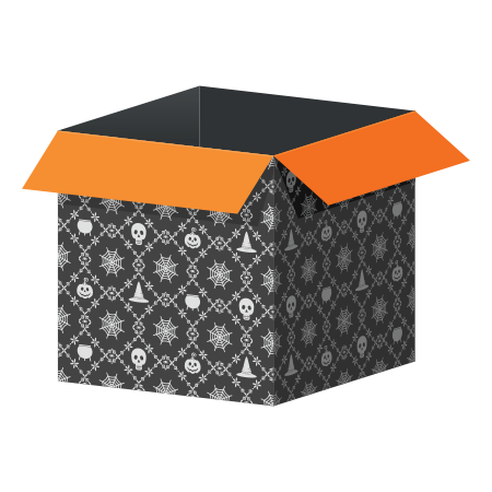 BOX AND PACKAGING DESIGNS ON HALLOWEEN PERIOD